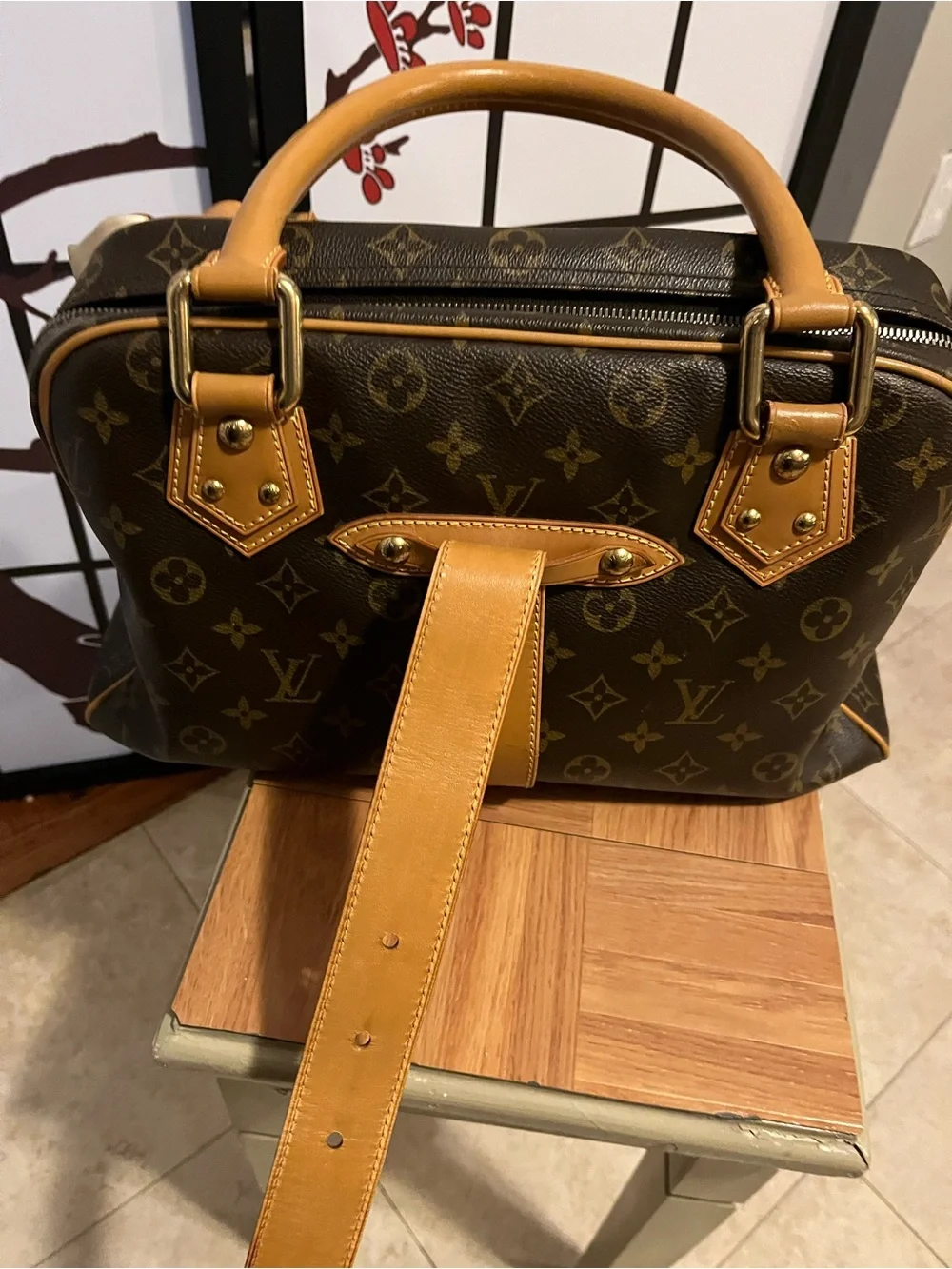Louis Vuitton iconic monogram